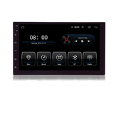 7 بوصة 1 Din أندرويد 8.1 راديو السيارة ستيريو مشغل وسائط متعددة 4 النواة 1G + 16G قابل للتعديل لمس شاشة GPS وايفاي FM DVR