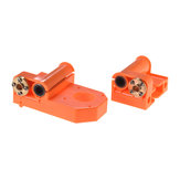 3D Printer X-Axis End Orange Plastic Injection Parts with M8 Screws for A8/ P802 Prusa i3 Parts