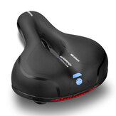 Assento de bicicleta de borracha SGODDE com dupla absorção de choque, almofada de bicicleta confortável e respirável para MTB e bicicleta de estrada.