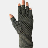Strickfingerlose Magnetische Handschuhe Arthritis Handschuhe Outdoor Sport Fitness Silikon Handschuhe