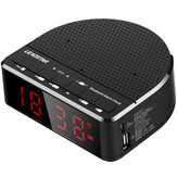 LEADSTAR MX-17 Portable Wireless bluetooth Speaker LED Alarm Clock TF Card FM Radio Subwoofer