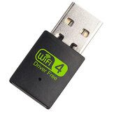 Bakeey Беспроводные сетевые карты 300 Мбит / с Драйвер USB WiFi Внешний адаптер без драйвера для ПК или ноутбука