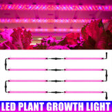30/50 سنتيمتر LED تنمو ضوء الطيف الكامل مصباح نباتات داخلية لمبة أنبوبية مصباح شريطي للنباتات زهرة نباتات زراعة النباتات العصارة في الأماكن ال