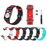 Bakeey Multicolor Comfortable Soft سيليكون Watch Band البديل لساعة Huawei Watch Fit