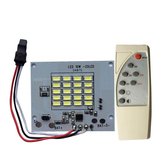 DC3.7V 10W LED Control remoto DIY Chip de fuente de luz blanca para luz controlada de luz Solar