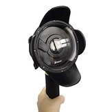 Portable Dome Port Sports Actioncamera Lens Housing Under Water Diving for Xiaomi Yi Sportscamera