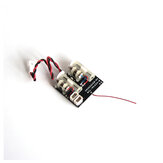 Oversky MXL-RX62H V3 RC Airplane Receiver Integrated with Dual Servo for Frsky DSMX DMS2 FUTABA SFHSS