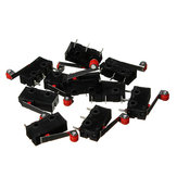 200Pcs Micro Limit Switch With Roller Lever KW12-3 Άνοιγμα / Κλείσιμο Διακόπτης 5A 125V