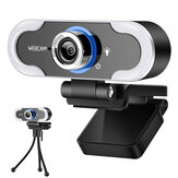 Xiaovv AutoFocus 2K USB webkamera Plug and Play 90°-os szögű webkamera sztereó mikrofonnal az online osztálykonferencia élő közvetítéséhez. Kompatibilis a Windows OS Linux operációs rendszerrel Linux Chrome OS Ubuntu