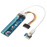 Cable adaptador de tarjeta gráfica USB 3.0 PCI-E 1x a 16x de 0.6m para minería