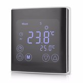 LCD Touch Screen Wall Floor Thermostat 85-250V 16A Weekly Programmable Automatic Temperature Contro