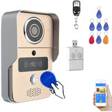 RFID WIFI Wireless Smart Remote Doorbell Video Door Phone IR Security Camera