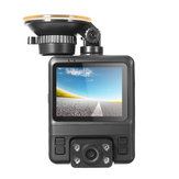 Azdome GS65H Mini caméra double objectif DVR voiture 1080P Novatek 96655 GPS Vision nocturne