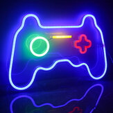 Machine de jeu de panneau arrière à LED avec lumières néon pour fêtes en famille et ambiance de salle de jeux