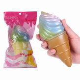 2PCS Vlampo Weich Regenbogen-Eiscremekegel Lizenzierte Langsam Aufsteigende Originalverpackungssammlung Geschenk Deko Spielzeug