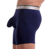 Casual Sport Separating Pouch Anti Grinding Leg Long Boxers