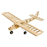 Cloud Dancer Entrenador de avión RC de madera de balsa de 1300 mm de envergadura Construcción de modelo