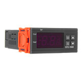 Geekcreit® STC-1000 110 V/220 V/12 V/24 V 10A 2 Relaisausgänge LED Digitaler Temperaturregler Thermostat Inkubator mit Sensorheizung und -kühlung