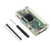Scocca in acrilico Catda® Raspberry Pi Zero + dissipatore di calore + cacciavite + connettore a 40 pinble Row Pin Kit