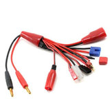 8-в-1 многофункциональный зарядный кабель T Futaba TRX XT60 EC3 JST Wire для аккумулятора Lipo