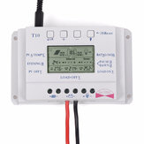 T10 PWM LCD 10A 12V/24V Napelem Panel Akkumulátor Szabályozó Töltő Vezérlő - Három Időköz
