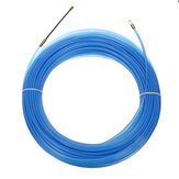 Tirador de cable resistente de 4 mm de diámetro Cinta de pescado de herramienta eléctrica de fibra de vidrio para tirar cables de 5m a 40m de longitud