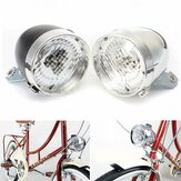XANES LED-Fahrradscheinwerfer wasserdichter Vintage-Retro-Fahrradfrontscheinwerfer Elektromotor