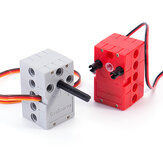 キトンボット 360° 2KGデュアル出力シャフトプログラム可能なサーボモーター LEGOと互換性あり