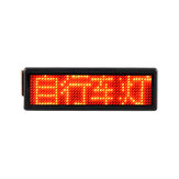 XANES DIY Bicycle Taillight Programmable LED Electronic Advertising Display Bike Light USB 