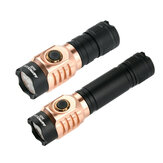 Astrolux® S43S Copper 4x LH351D/4x XPL-HI 3500lm New LED Strong Light 18350 18650 EDC Flashlight