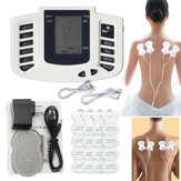 Unidad TENS recargable Máquina estimuladora muscular TENS de electrodos reutilizables Almohadillas Alivio para el dolor Máquina de terapia de acupuntura