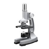 Nostalgisches 100X 400X 900X Bildungsklassisches Mikroskop mit LED