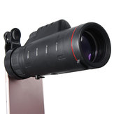 Lente de telescópio óptico de zoom óptico HD Clip-on 35 X 50 para telemóveis e tablets