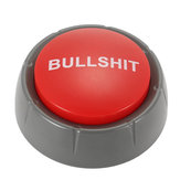 Bullshit Talking Button Zuchwały Adult Funny Gag Nowość Gift Office Home Party