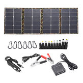 120W 18V Dual USB Sunpower Foldable Solar Panel Battery Charger Kits For Laptop Phone RV Boat Camping