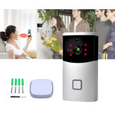 Smart Wireless Campanello Visiable fotografica Night Vision PIR Home Intercom + ricevitore