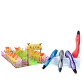 FUNWELL® Drukarka 3D Pen V3 z wyświetlaczem OLED Regulacja prędkości ABS/PLA Drukarka Pen dla dzieci
