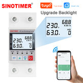 SINOTIMER SVP688 WiFi Energiamérő Távoli vezérlés Feszültség / Áram / Szivárgás elleni védelem Valós idejű felügyelet Állítható paraméterek Három időzítési mód Hatékony energiakezelést biztosít