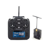 Eachine TX16S 2.4GHz 16CH Hall Sensor Gimbals Radio Zender met Happymodel ES24TX ExpressLRS ELRS Micro TX Module Combo Set voor RC Drone