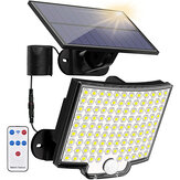 Solar Light Outdoor 106 LED Super Bright Motion Sensor Solar Strong Power LED Garden Wall Lamp IP65 Waterproof 4 Working Modes