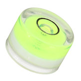12x7mm Tiny Disc Bubble Spirit Level Round Circle Circular Green Tripod