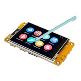 TFT LCD kijelzőmodul, 2,8 colos, 240*320-as felbontással, érintőképernyővel, ESP32 MCU WIFI és Bluetooth kapcsolattal, LVGL és Arduino támogatással. Ingyenes tananyagok érhetőek el.