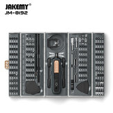 JM-8192 Többcélú 180 az 1-ben Precíziós Csavarhúzó Szerszám Készlet króm-vanádium bittel, leszakított csavar kiszerelők, mobiltelefon javító DIY eszközök, otthoni felújításhoz
