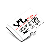 YL YLJT16G TF-Speicherkarte 32GB/64GB/128 GB A1 C10 U3 Datenspeicher MP4 MP3-Karte für Autofahrer Rekorder Sicherheitsmonitor Kamerakartenlautsprecher