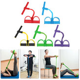 Banda de resistência com pedal para yoga e fitness