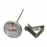 Clipe Em Metal Dial Food Termômetro Bitola -10-100 ℃ Para A Vela / Sabão / Jam Fazendo DIY Kit de Ferramentas