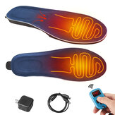 Нагревательные стельки с тремя режимами и возможностью настройки температуры, заряжаемые через USB с беспроводным пультом управления для того, чтобы быть готовым к катанию на лыжах на открытом воздухе