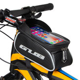 Bolsa impermeable para tubo superior de bicicleta GUB 923 de 1,2L, bolsa de marco de bicicleta para teléfono de menos de 6,6 pulgadas, bolsa de ciclismo MTB compatible.