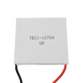 TEC1-12708 12V Dissipador de calor resfriamento Peltier TEC Refrigerador termoelétrico de semicondutores 40mm * 40mm * 3,6mm