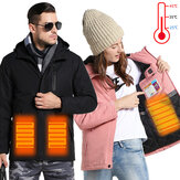 Van egy TENGOO okos elektromos dzsekim 3 fűtési zónával, 3 móddal, USB töltéssel, mosható hőruhával, vízálló téli dunyha dzsekivel.
